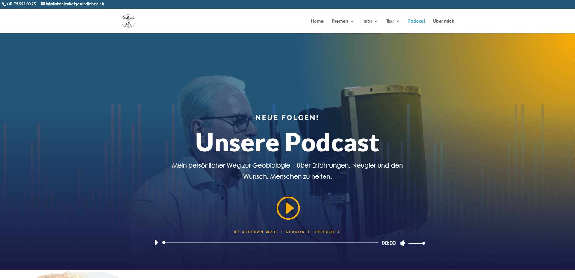 Webseite für Strahlenschutz und gesundes Wohnen